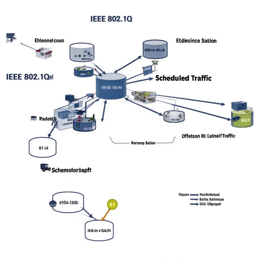 AI-generated illustration of IEEE 802.1Qel