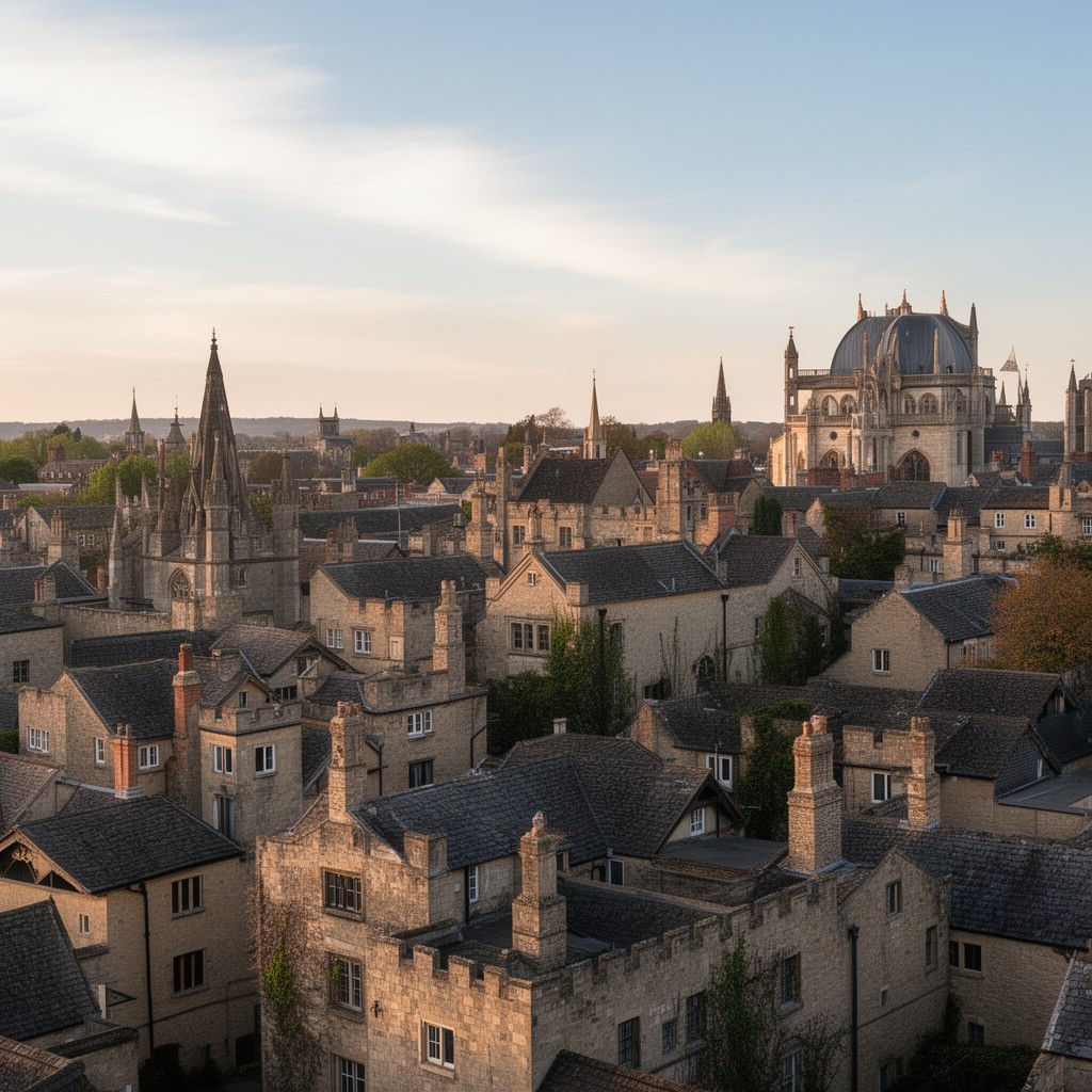 AI-generated illustration of Huntingdon