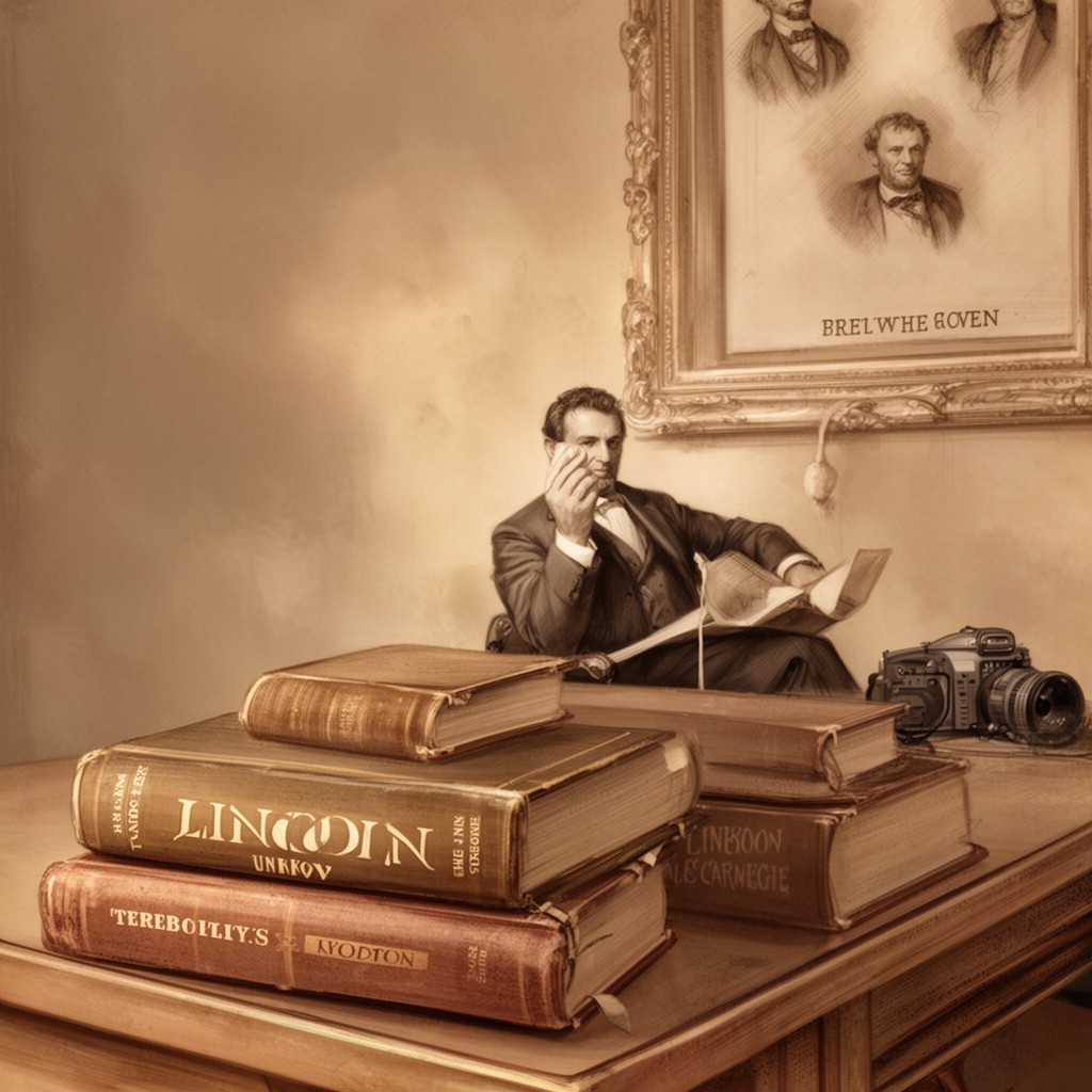 AI-generated illustration of Lincoln the Unknown