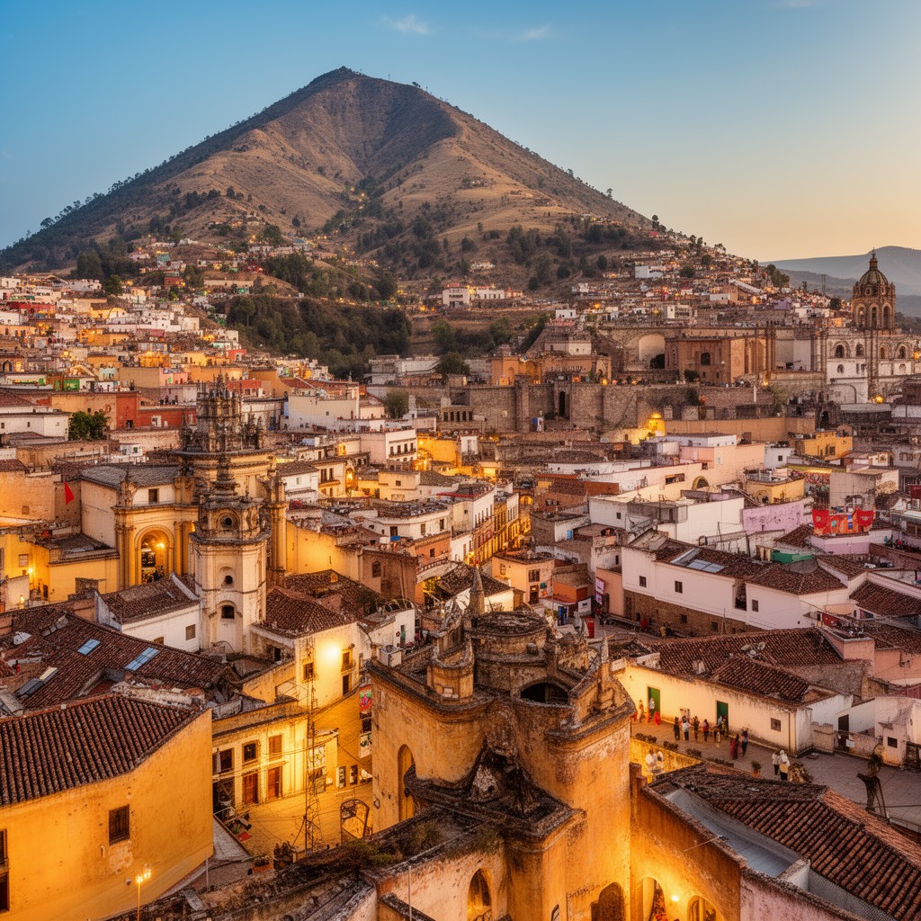 AI-generated illustration of Guanajuato