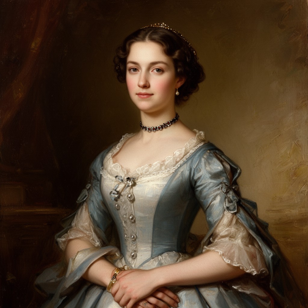 AI-generated illustration of Henrietta d’Oultremont