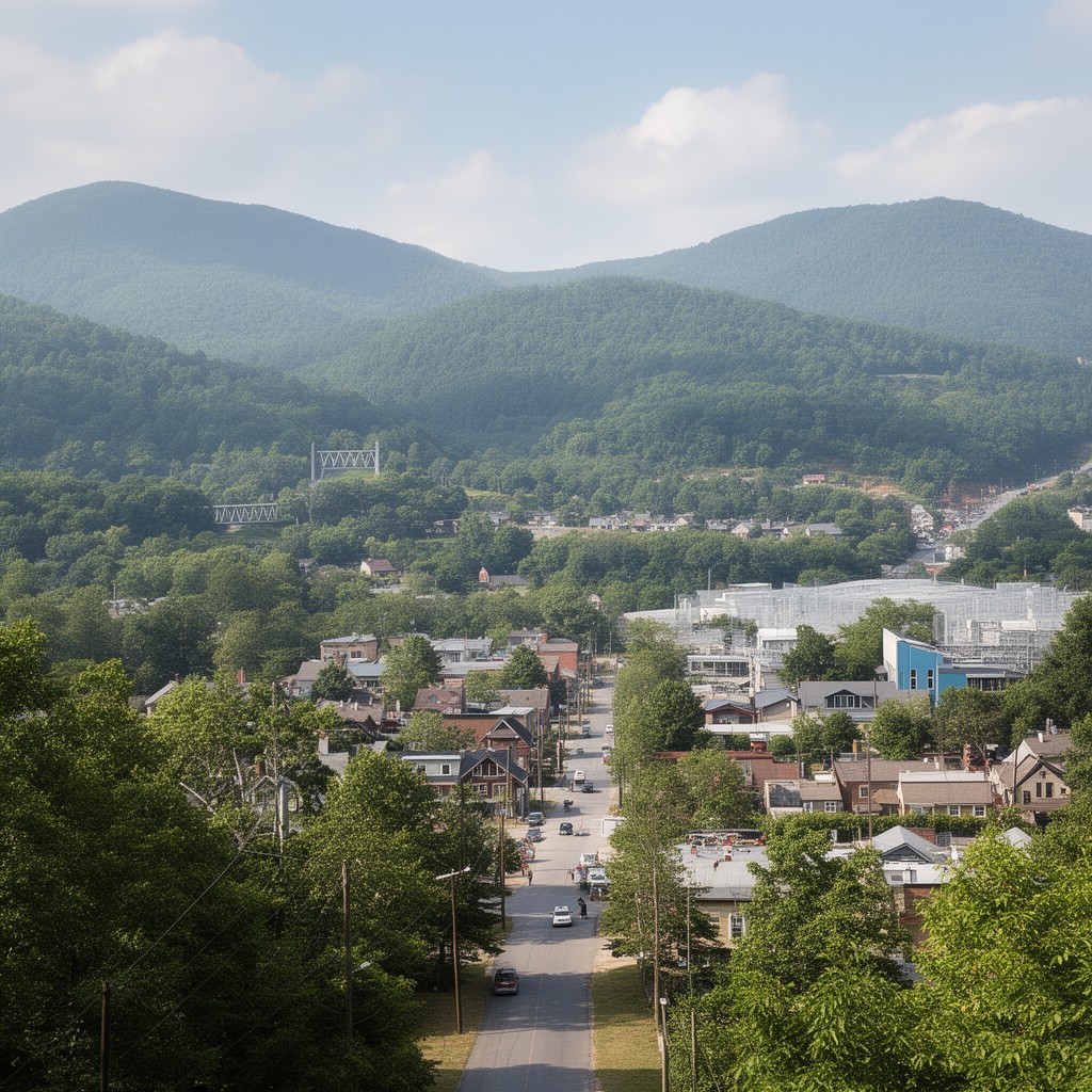AI-generated illustration of Raleigh County