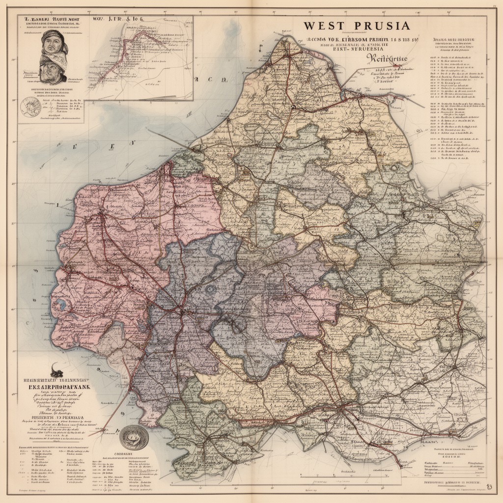 AI-generated illustration of West Prussia
