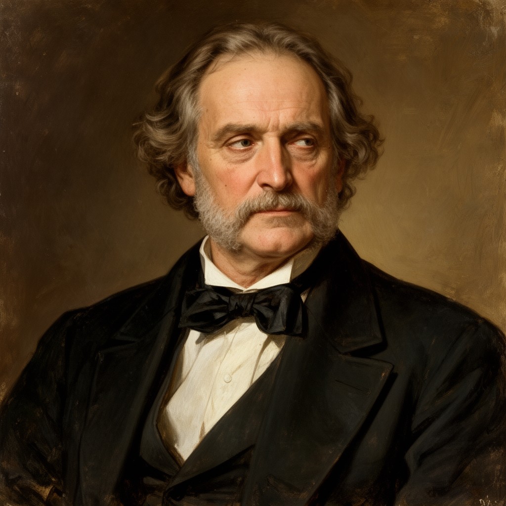 AI-generated illustration of Karl Hegel