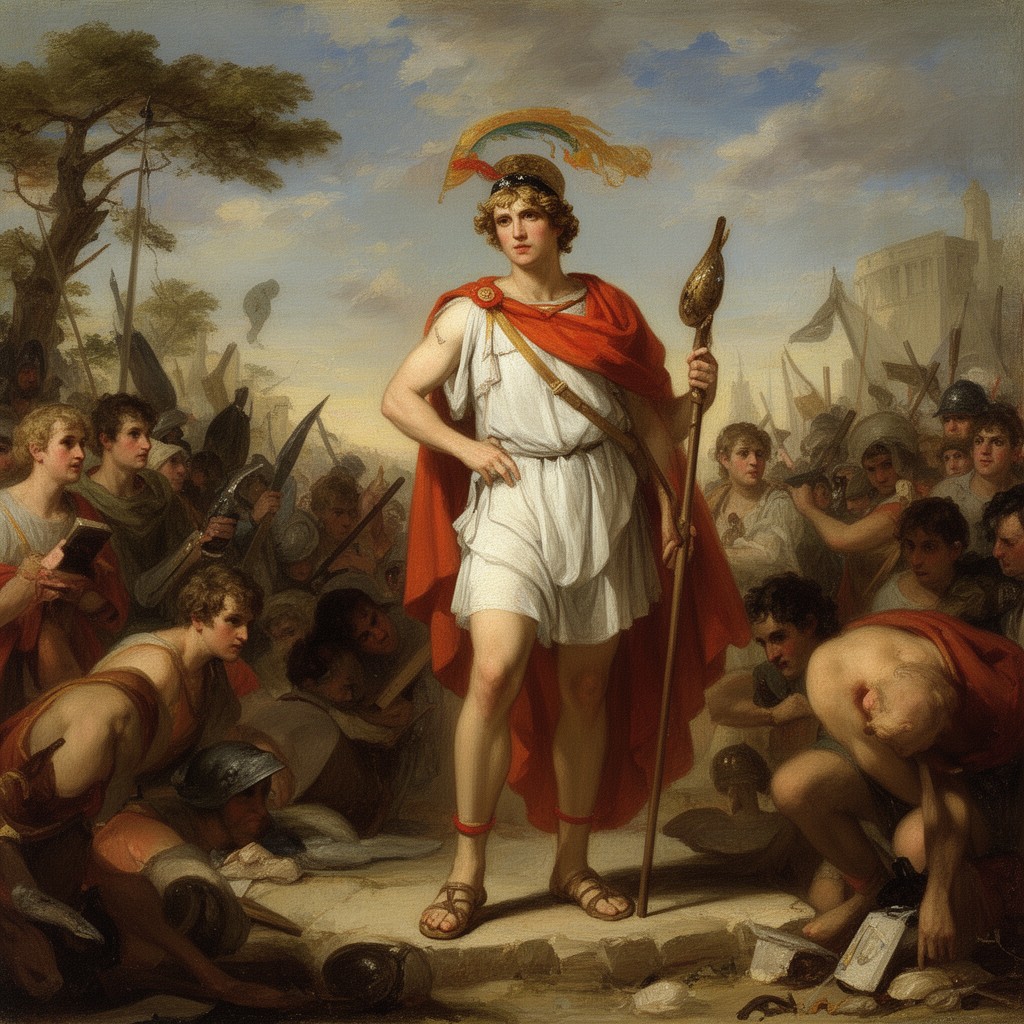AI-generated illustration of Germanicus