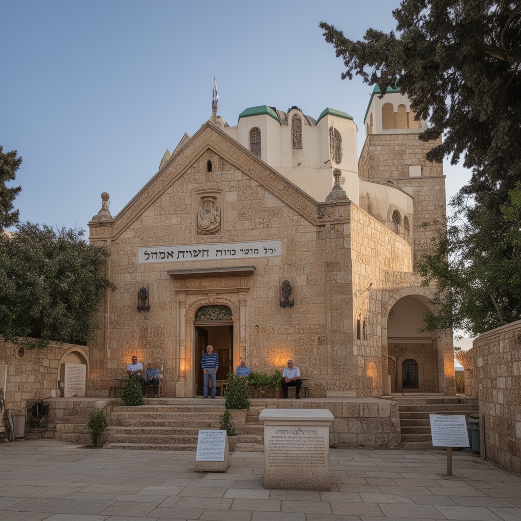 AI-generated illustration of Tomb of Rabbi Meir Baal HaNess