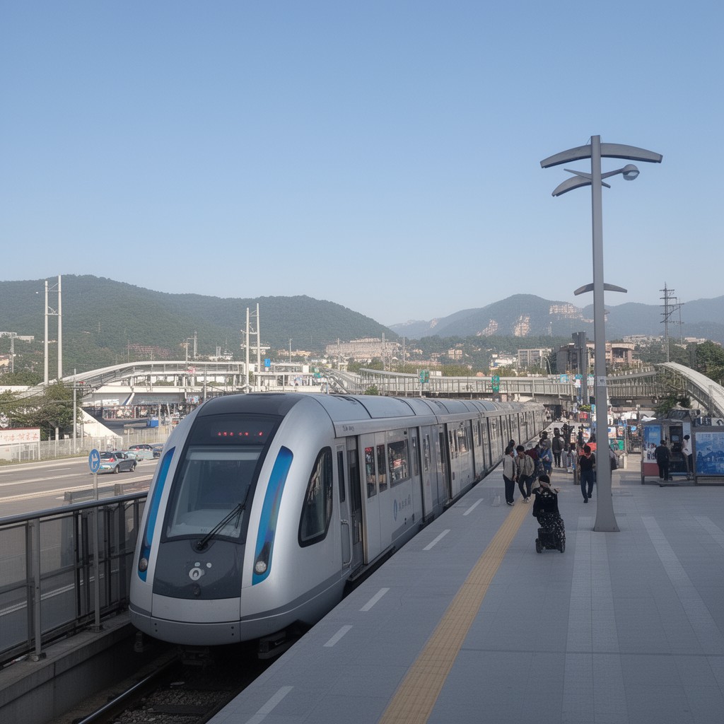 AI-generated illustration of Yanfang Line