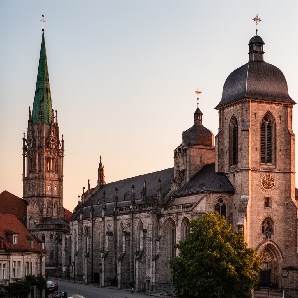 AI-generated illustration of Roman Catholic Diocese of Osnabrück