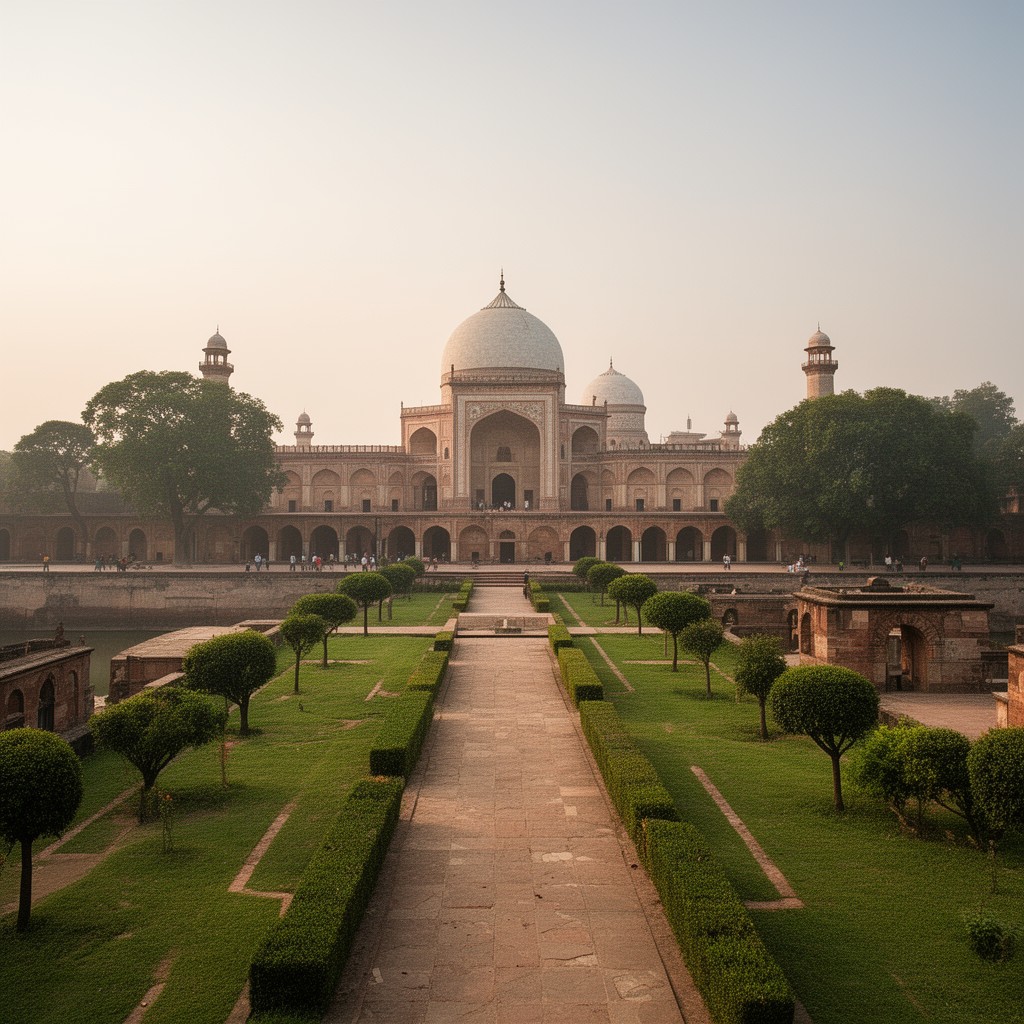 AI-generated illustration of Mehtab Bagh
