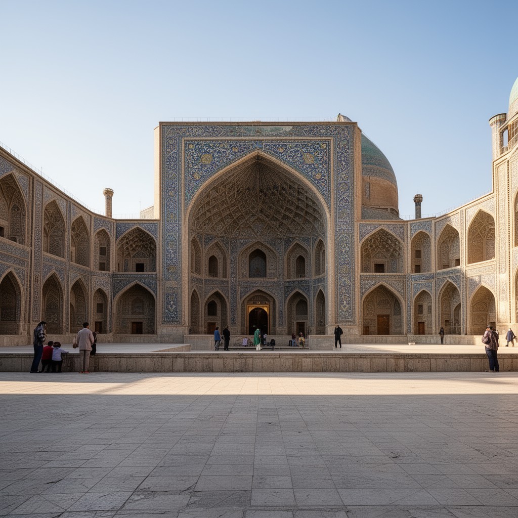 AI-generated illustration of Isfahan