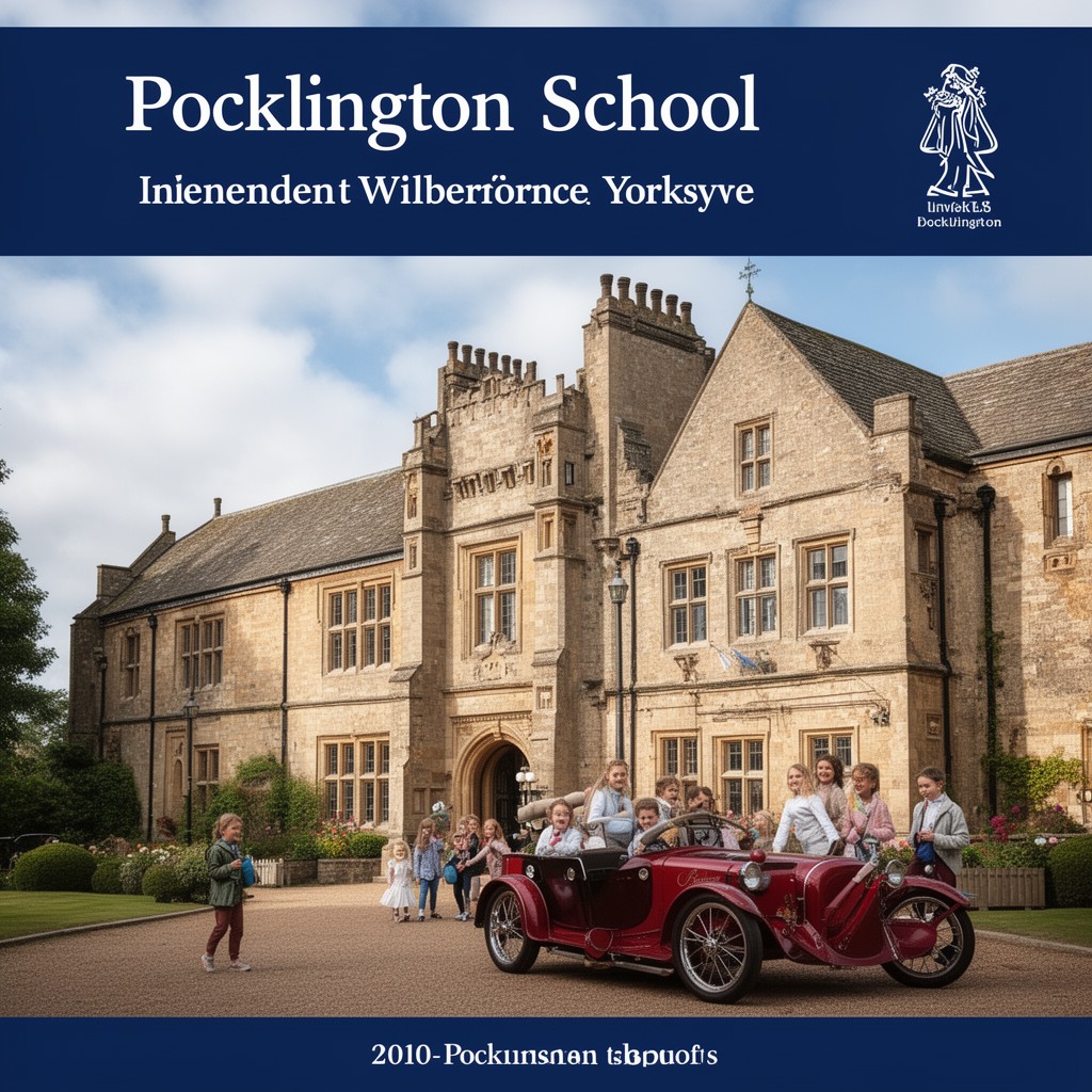 AI-generated illustration of Pocklington School