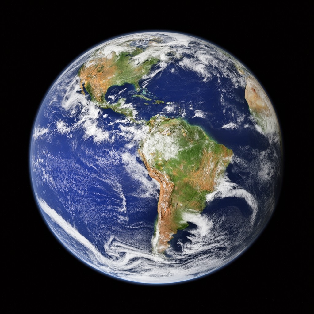 AI-generated illustration of Earth
