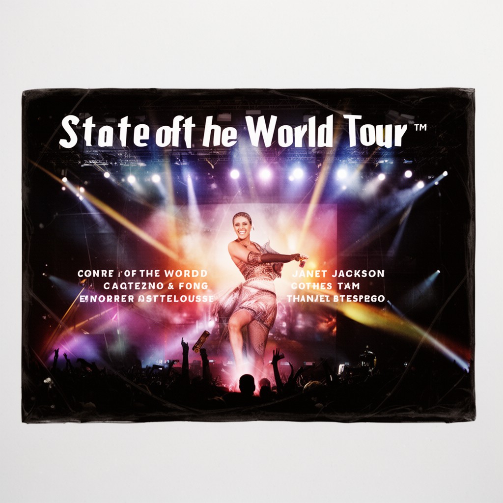 AI-generated illustration of State of the World Tour