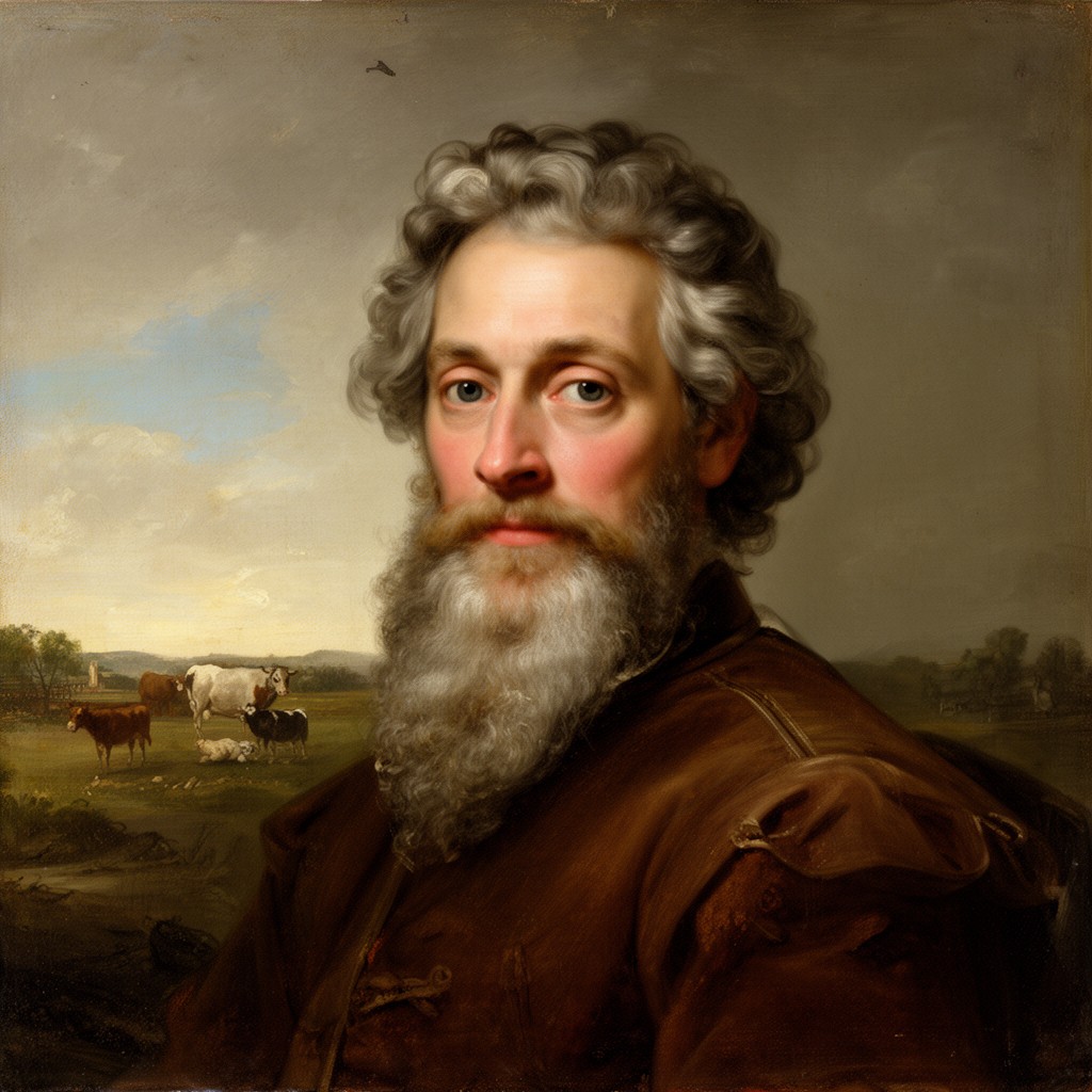 AI-generated illustration of Paulus Potter