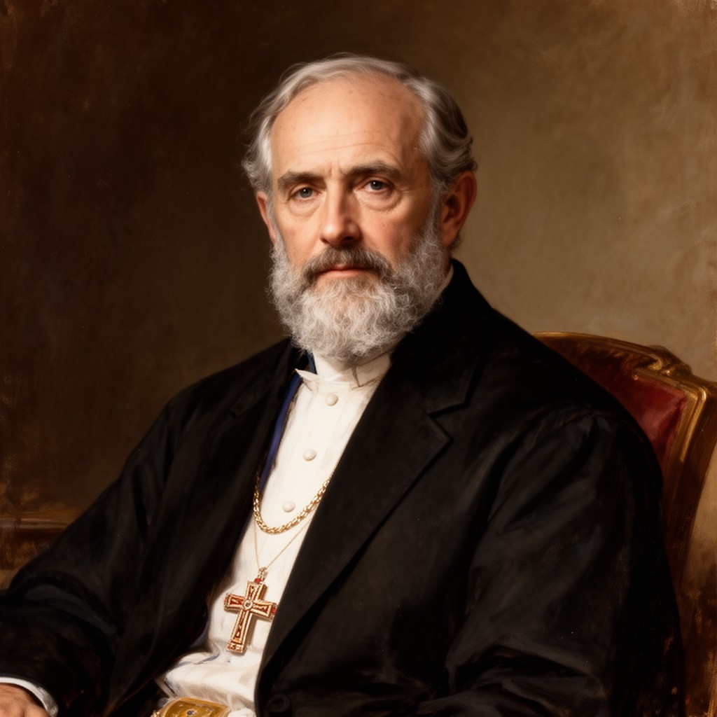 AI-generated illustration of John Cardinal McCloskey