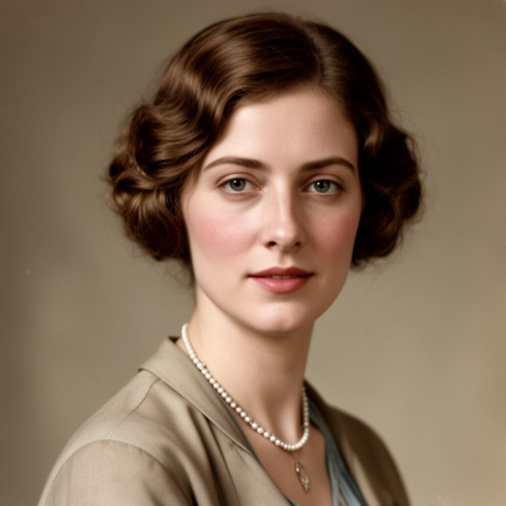 AI-generated illustration of Ilse Braun