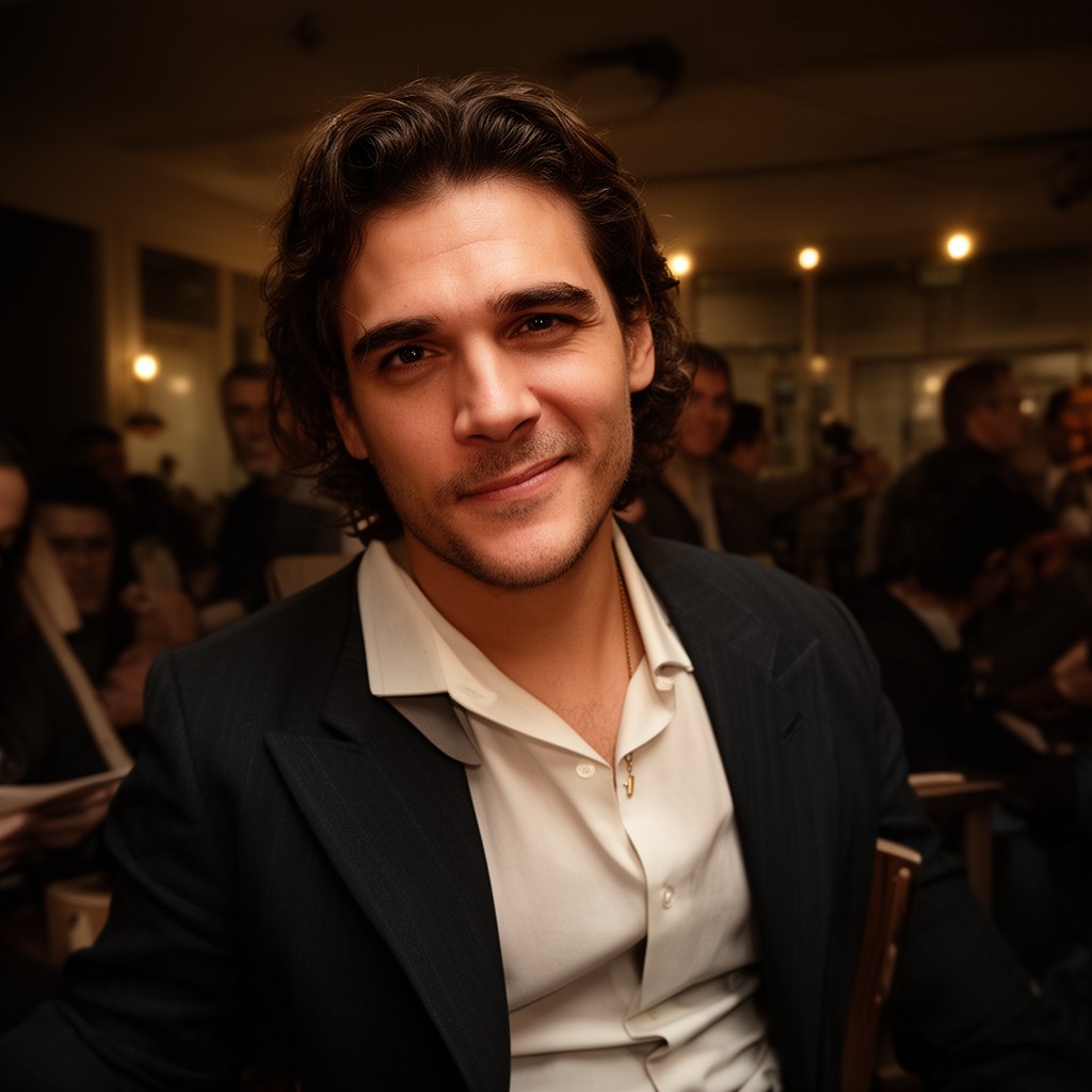 AI-generated illustration of Joaquin Phoenix