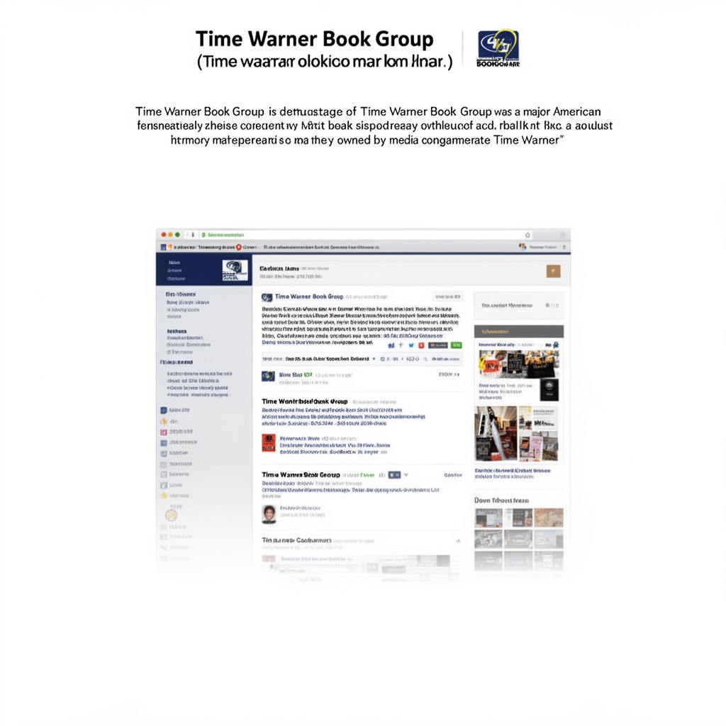 AI-generated illustration of Time Warner Book Group