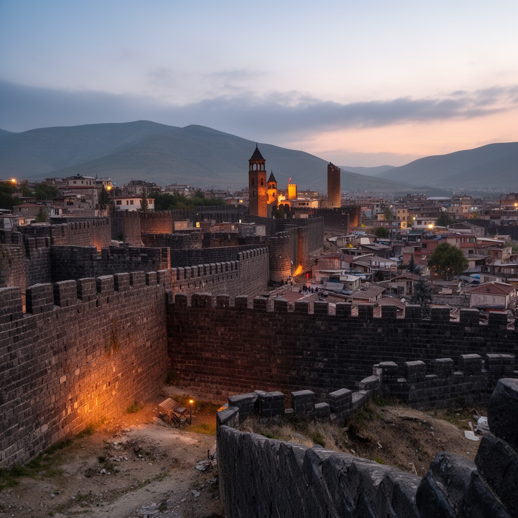 AI-generated illustration of Diyarbakır