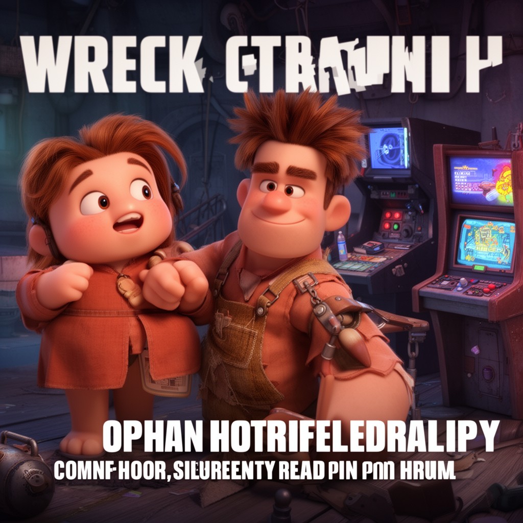 AI-generated illustration of Wreck-It Ralph