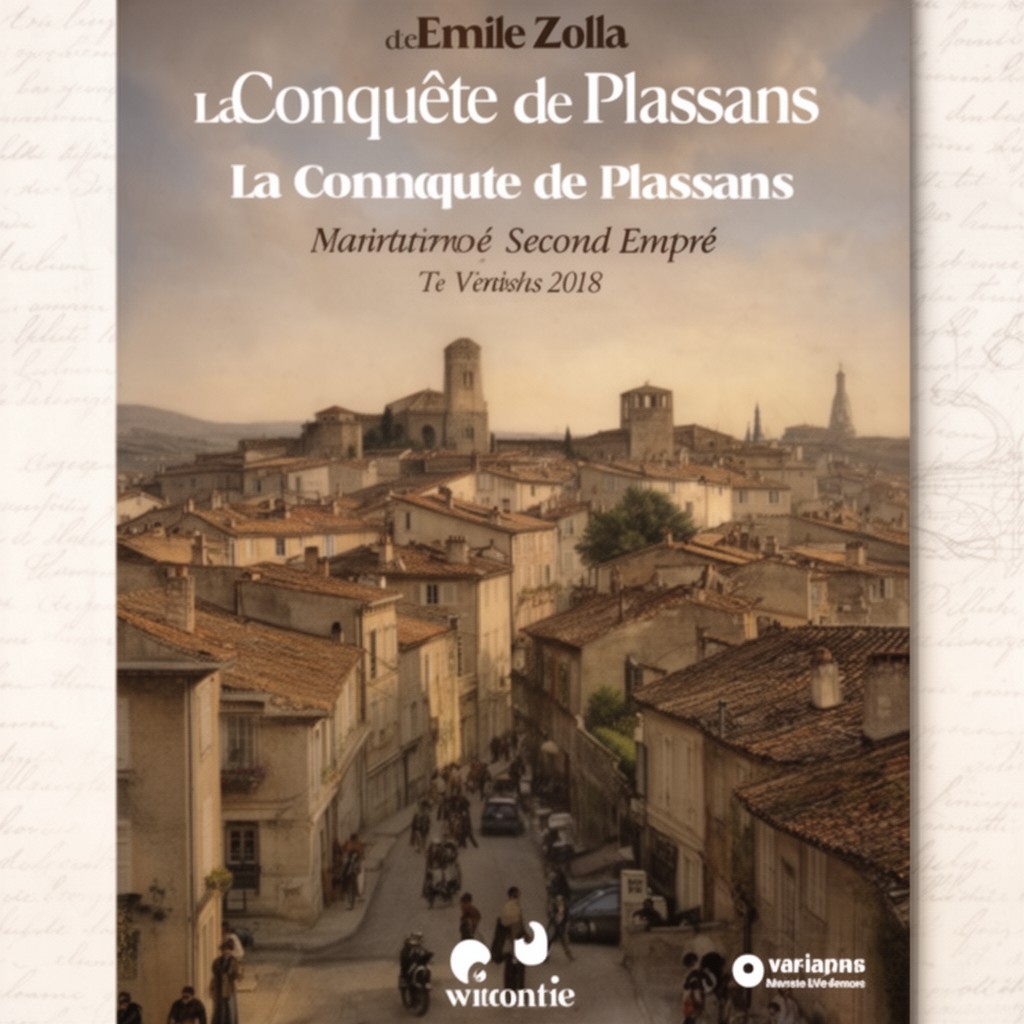 AI-generated illustration of La Conquête de Plassans