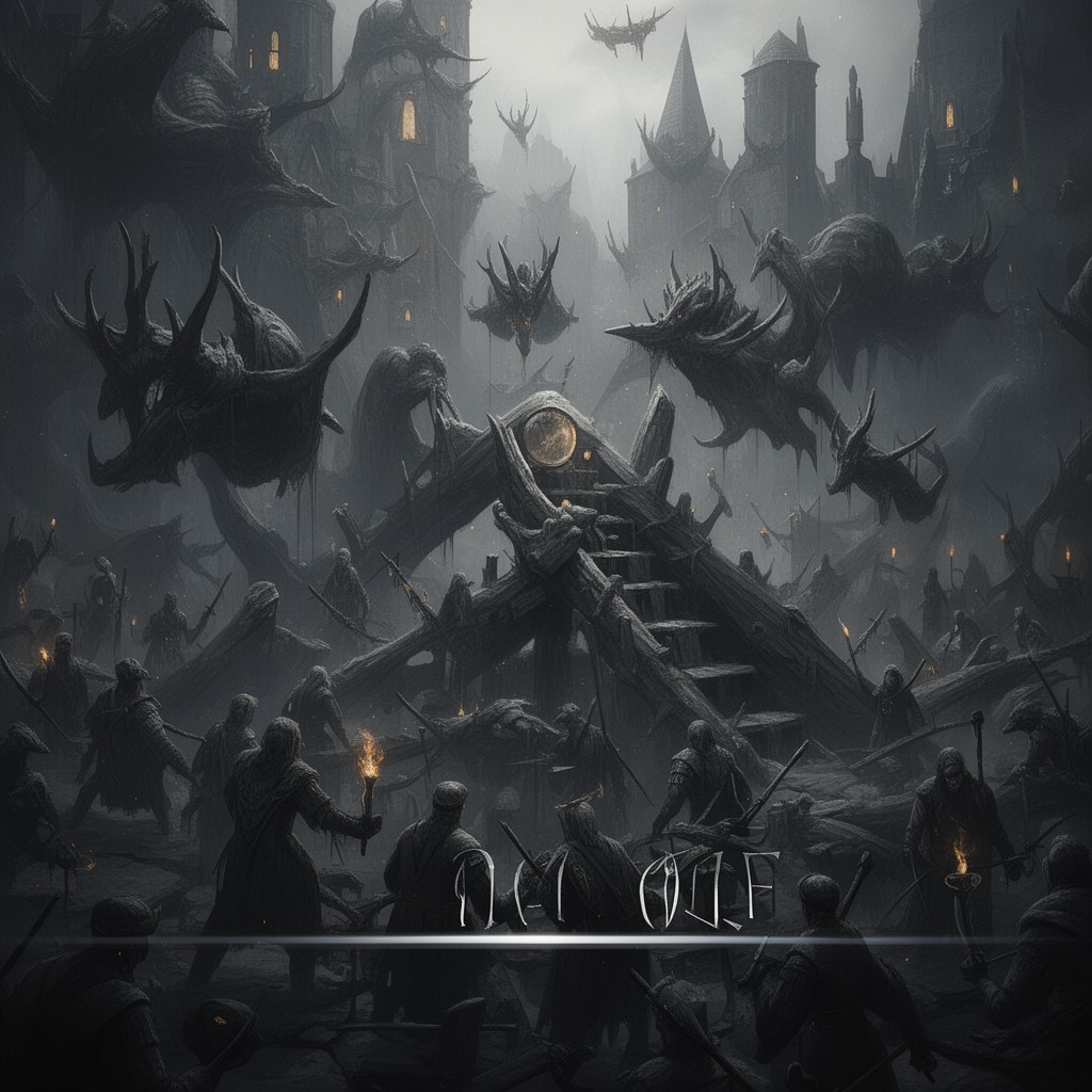 AI-generated illustration of Game of Thrones