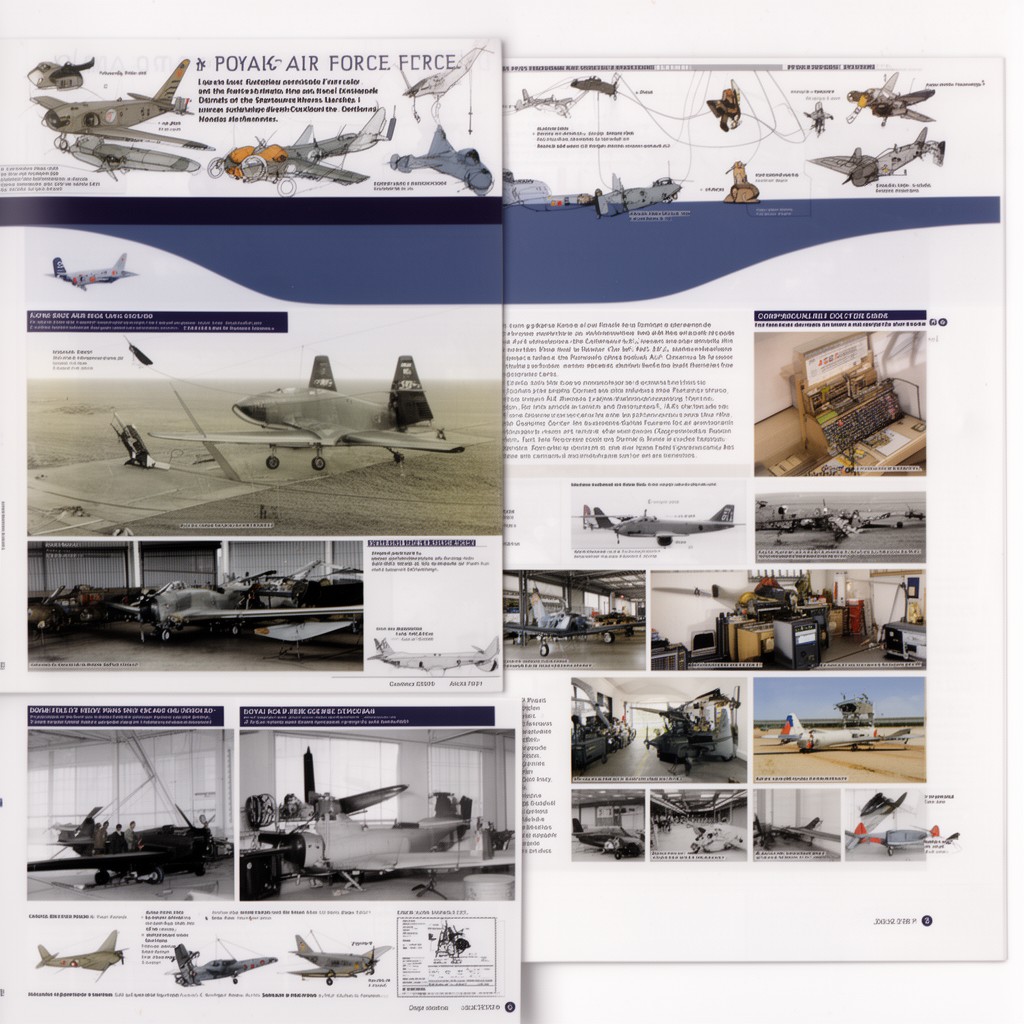 AI-generated illustration of Royal Air Force stations