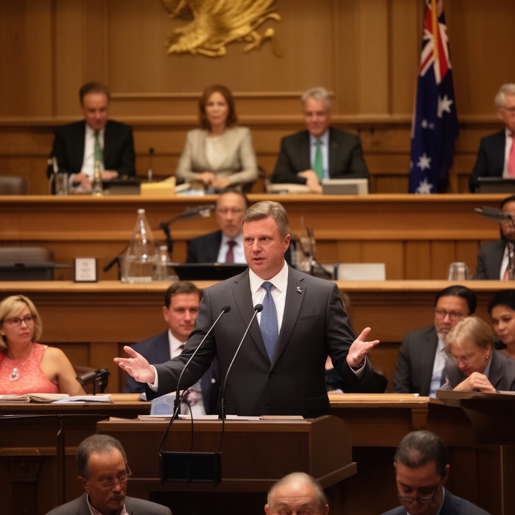 AI-generated illustration of Speaker of the Australian House of Representatives