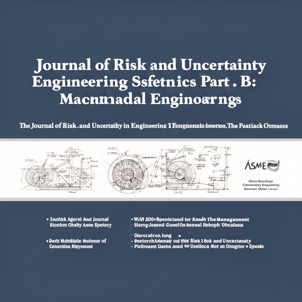 AI-generated illustration of Journal of Risk and Uncertainty in Engineering Systems, Part B: Mechanical Engineering