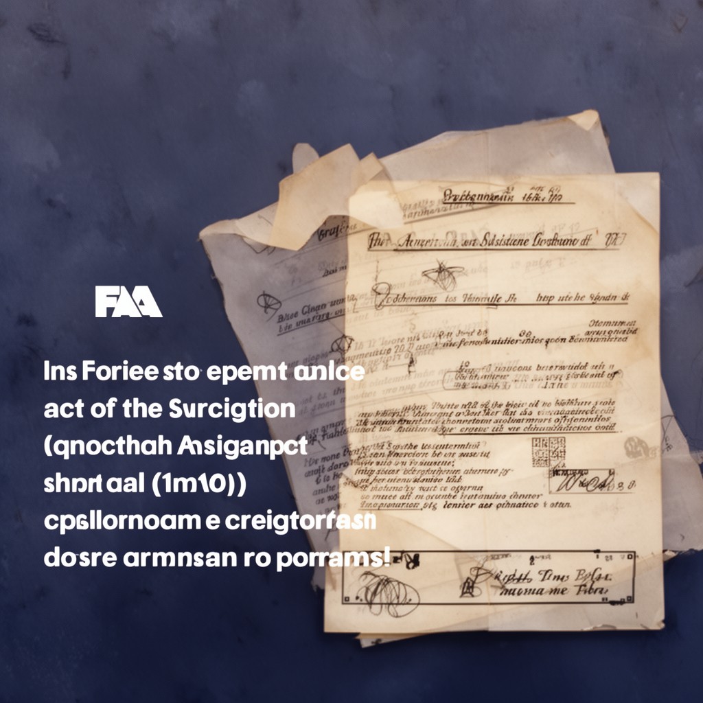 AI-generated illustration of FAA