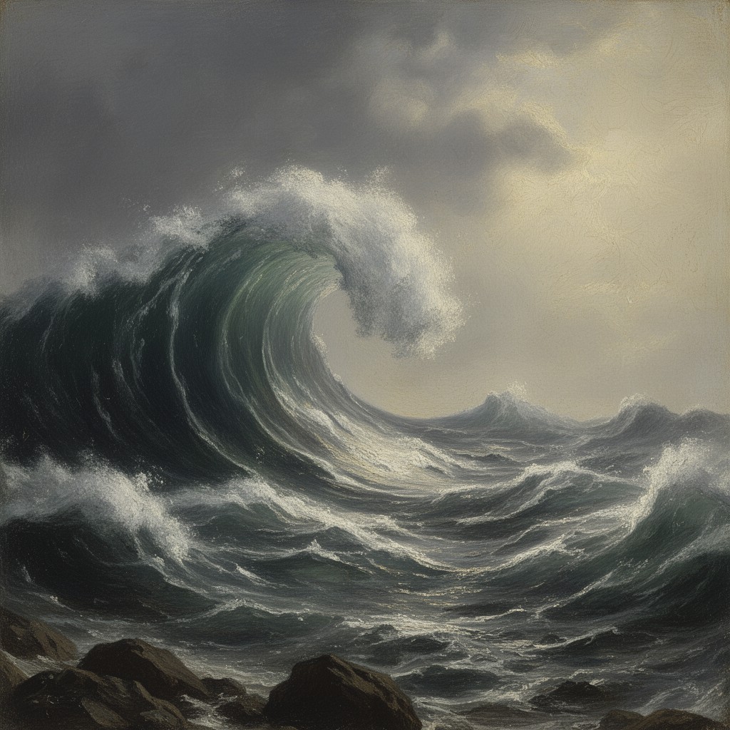 AI-generated illustration of The Wave