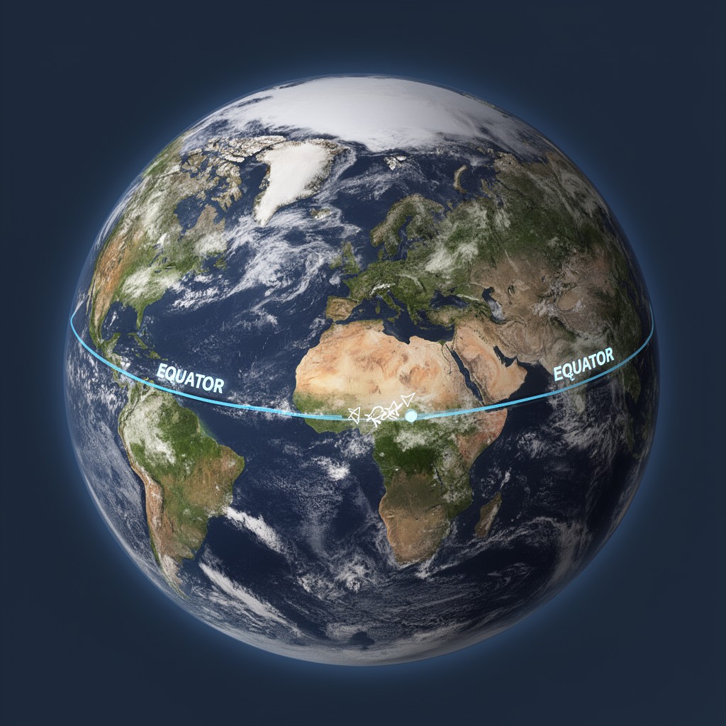 AI-generated illustration of Equator