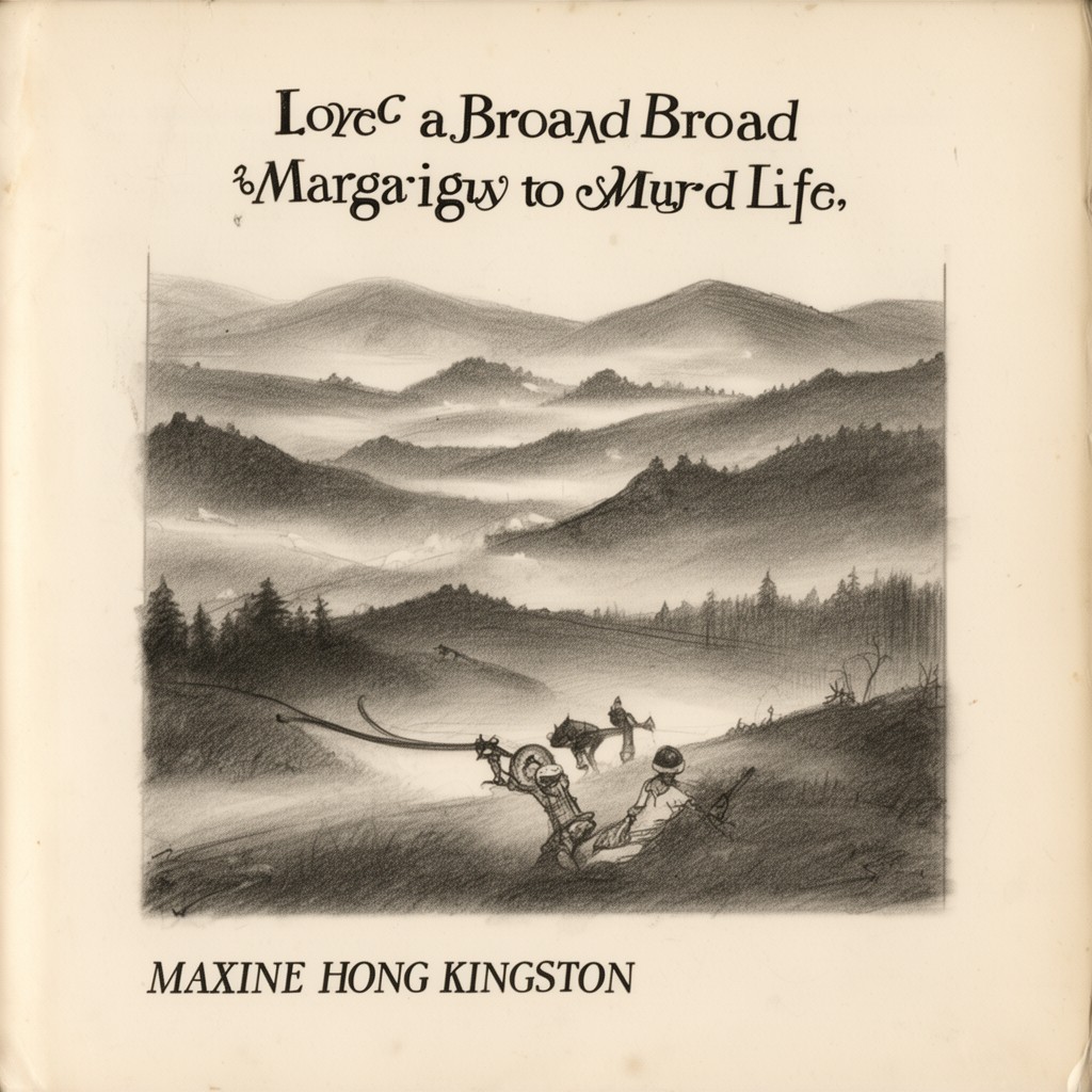 AI-generated illustration of I Love a Broad Margin to My Life