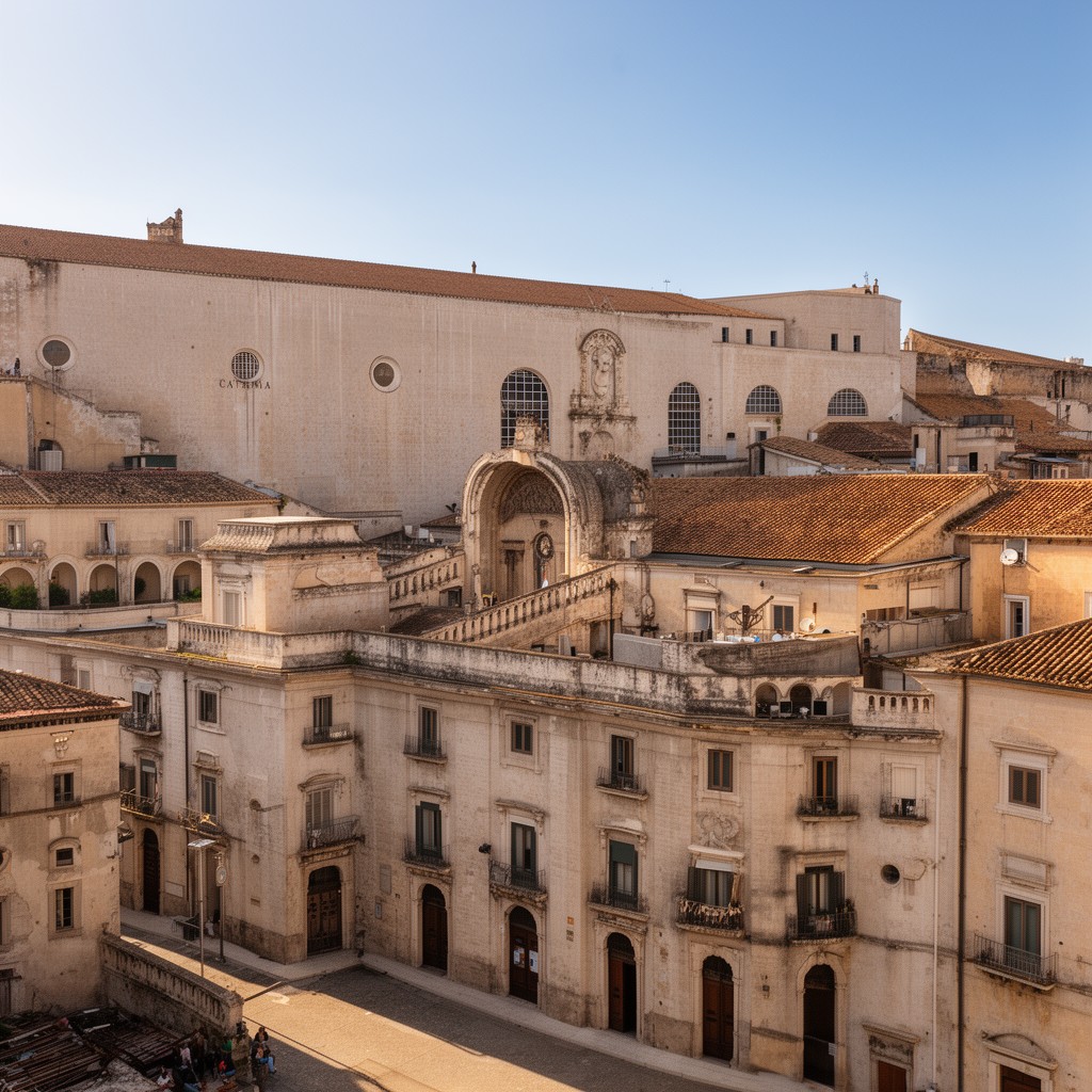 AI-generated illustration of University of Catania