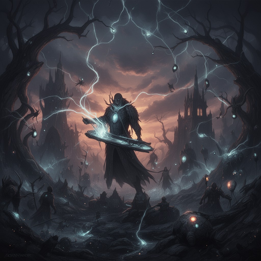 AI-generated illustration of The Winds of Winter