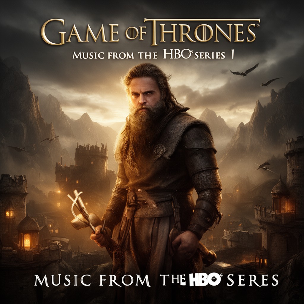 AI-generated illustration of Game of Thrones: Season 1 (Music from the HBO Series)