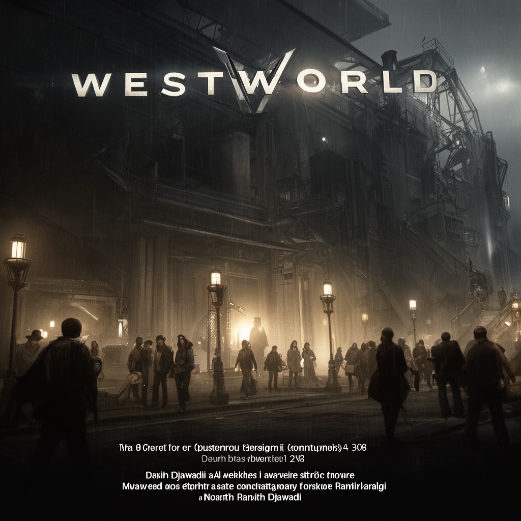 AI-generated illustration of Westworld (TV series) score