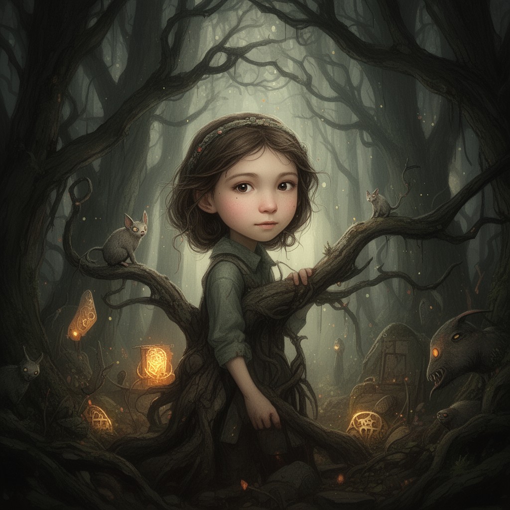 AI-generated illustration of Ofelia