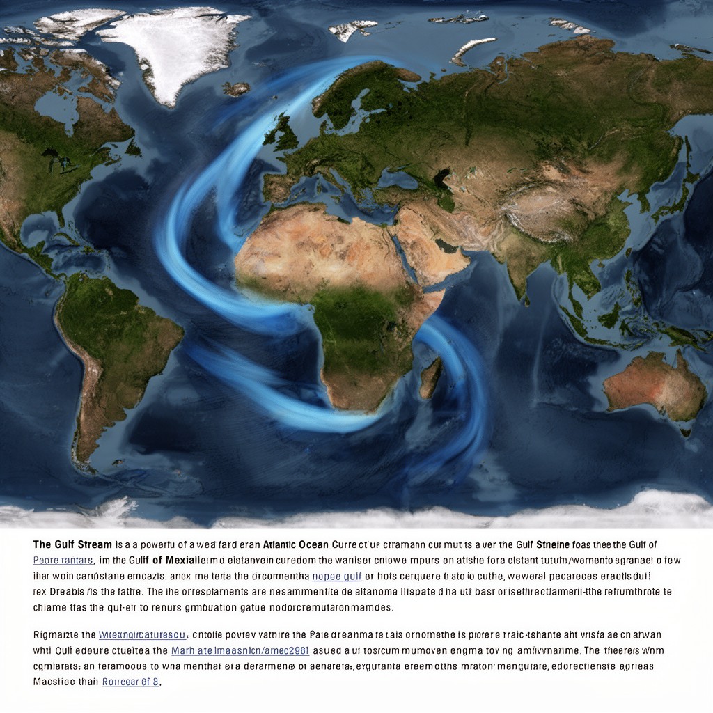 AI-generated illustration of Gulf Stream