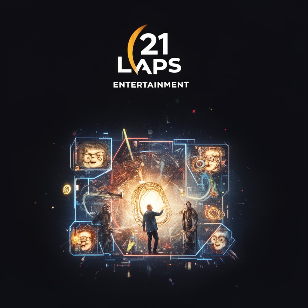 AI-generated illustration of 21 Laps Entertainment