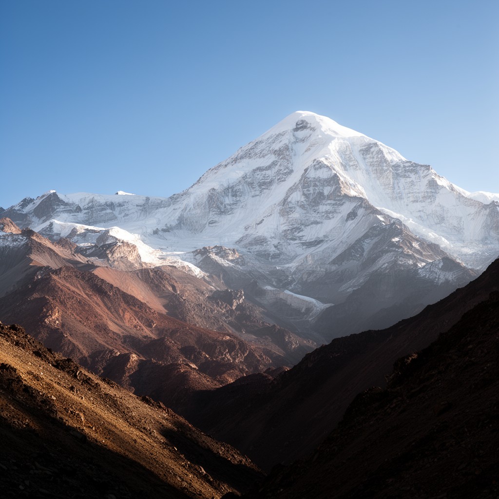 AI-generated illustration of Aconcagua