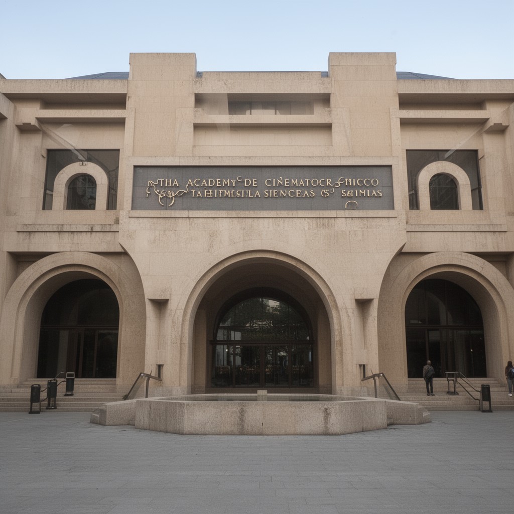 AI-generated illustration of Academy of Cinematographic Arts and Sciences of Spain