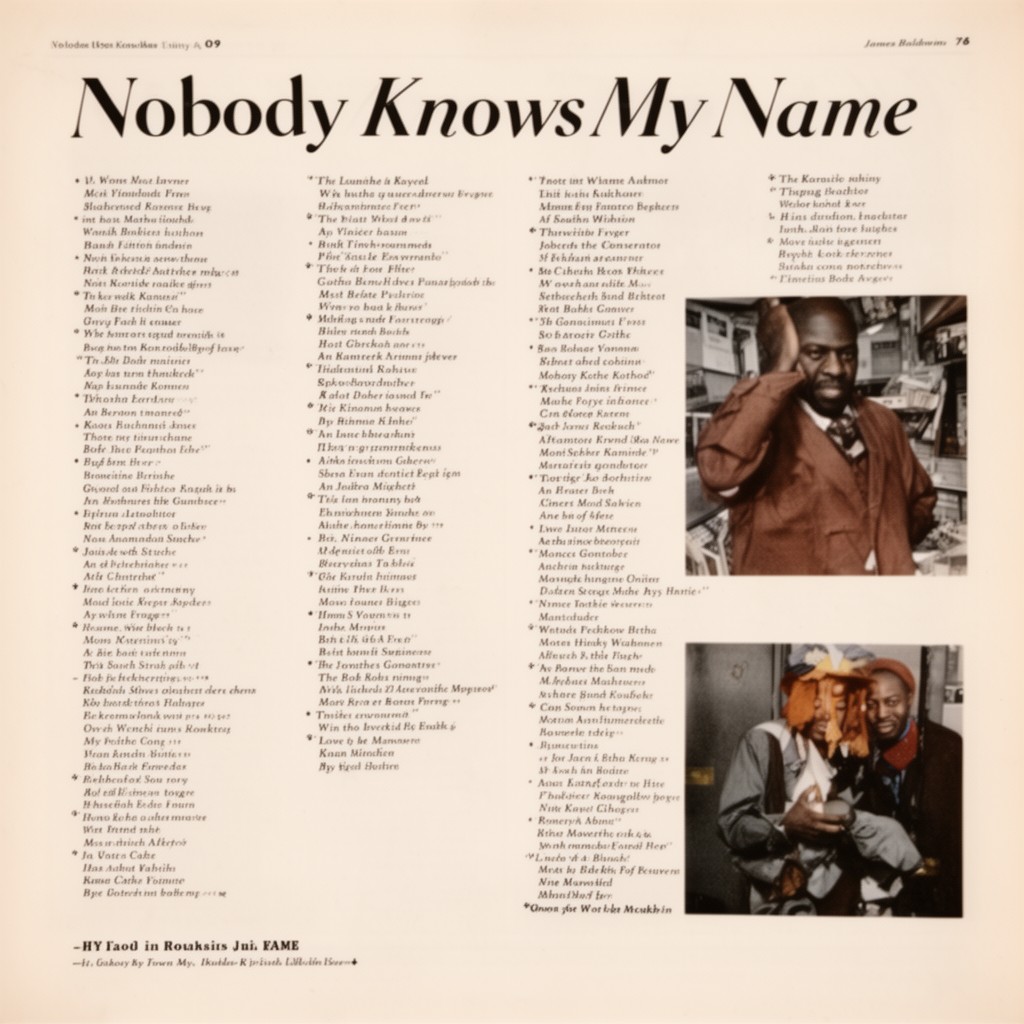 AI-generated illustration of Nobody Knows My Name