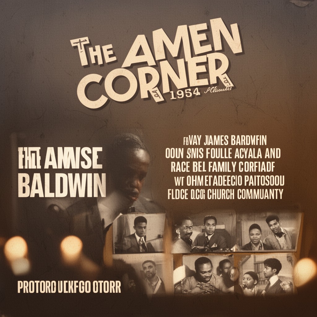 AI-generated illustration of The Amen Corner