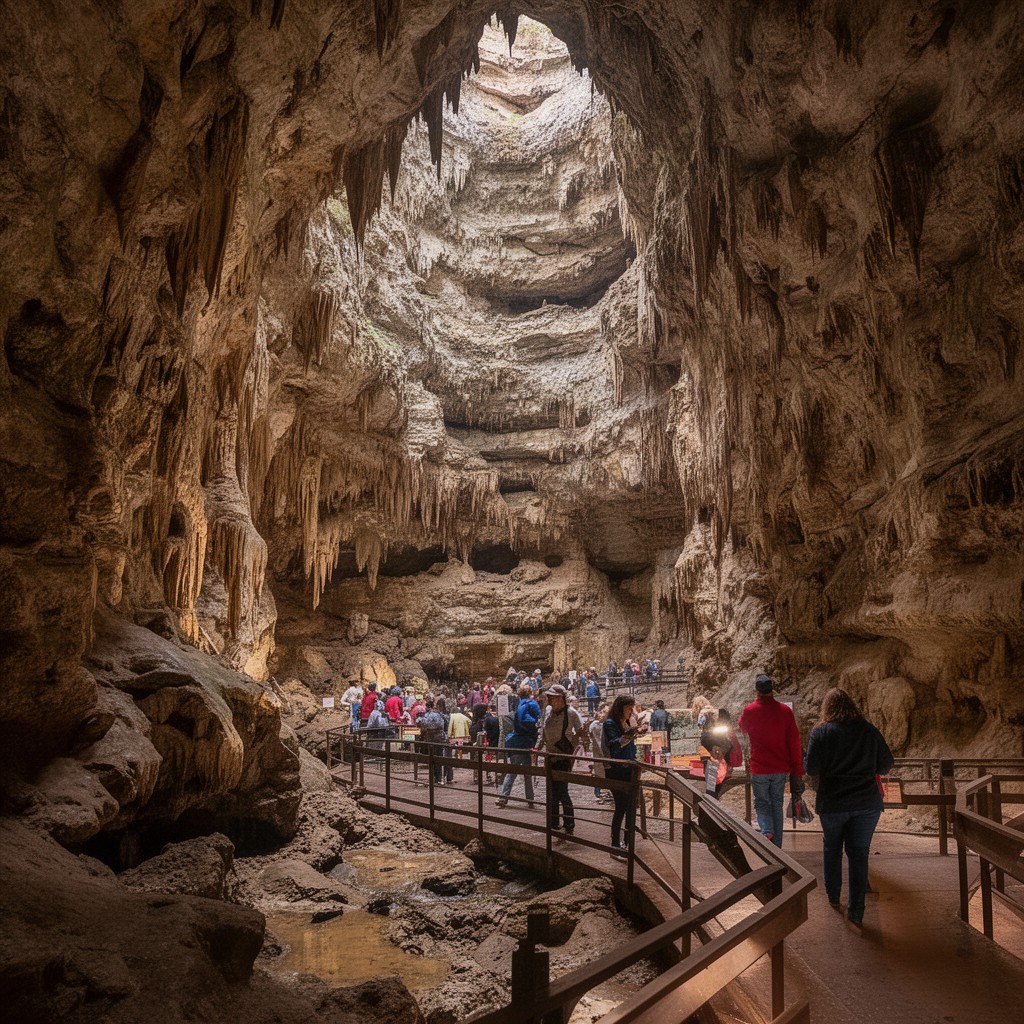 AI-generated illustration of Cameron Cave