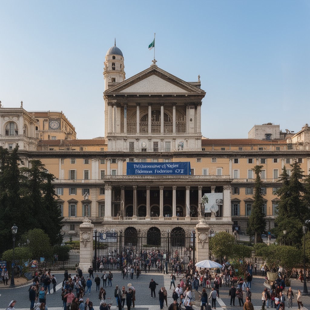 AI-generated illustration of University of Naples Federico II