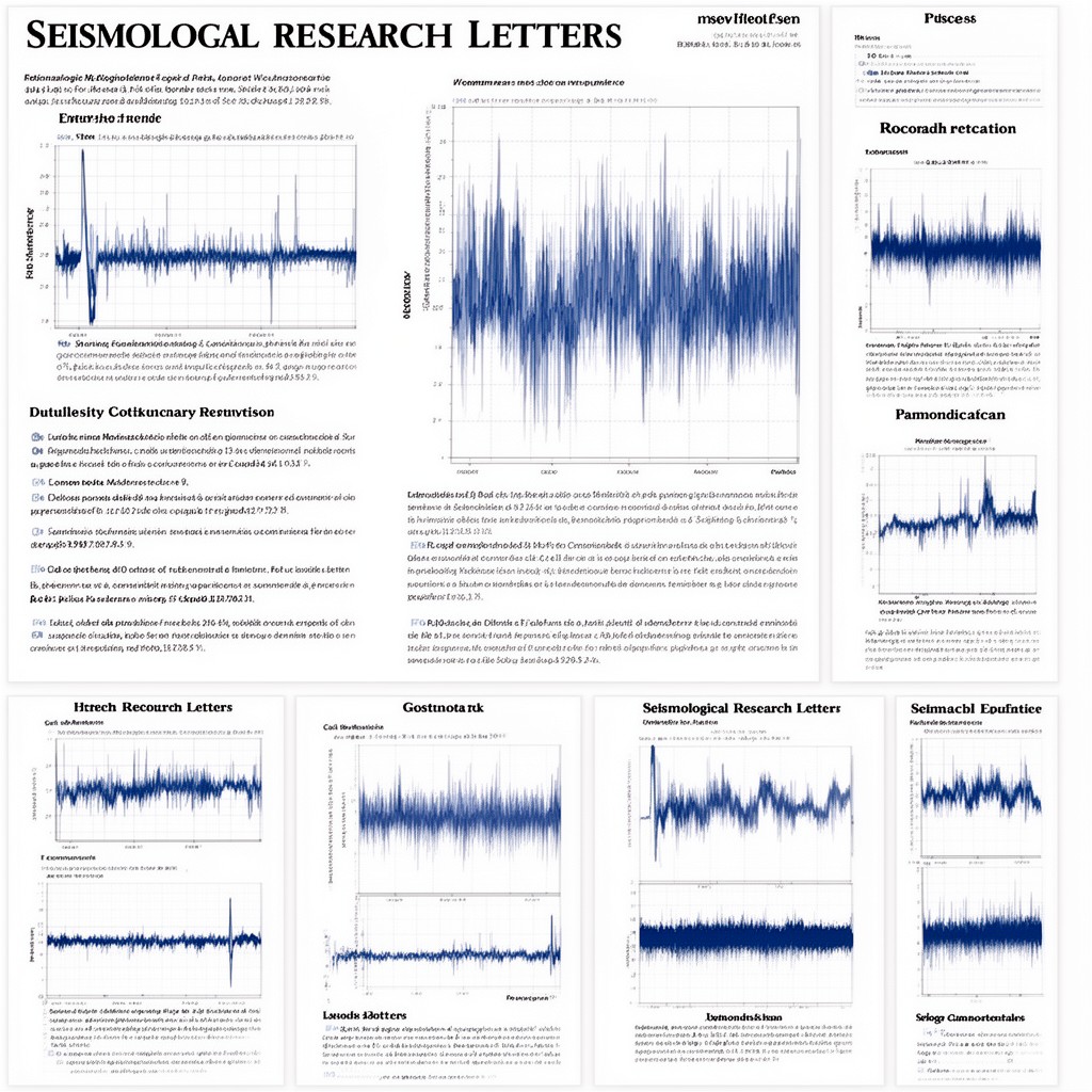 AI-generated illustration of Seismological Research Letters