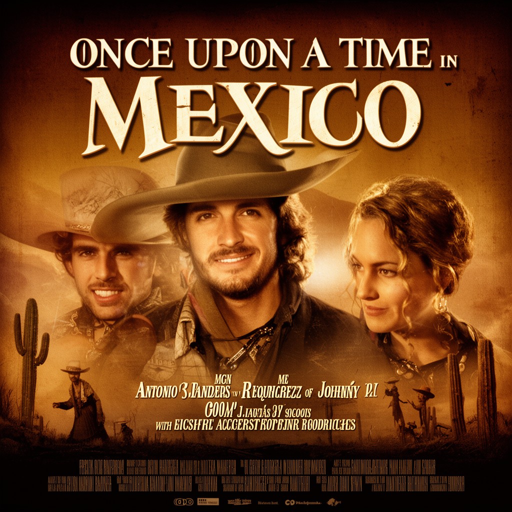 AI-generated illustration of Once Upon a Time in Mexico