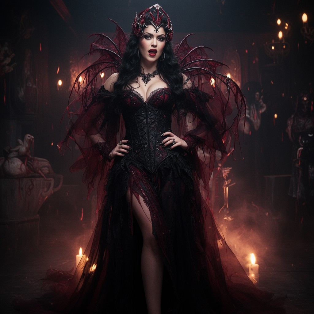 AI-generated illustration of Santanico Pandemonium