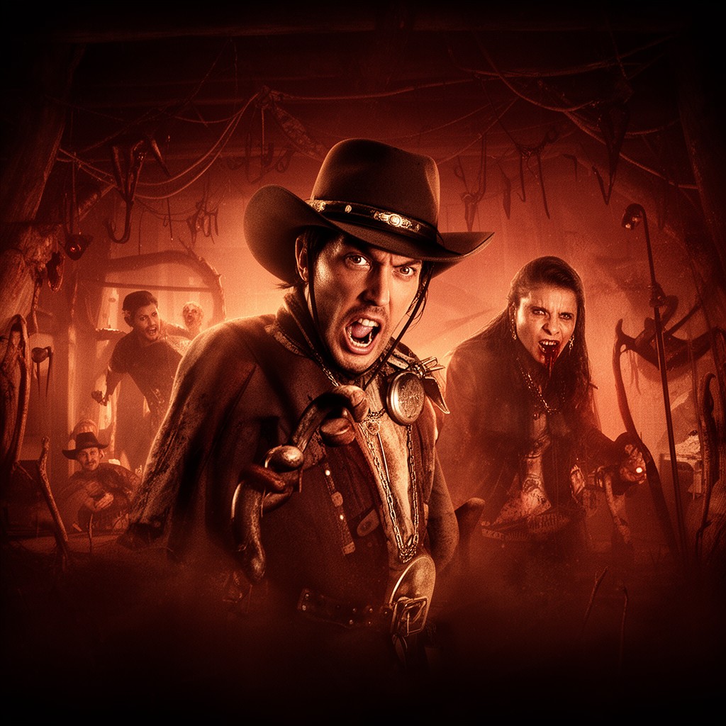 AI-generated illustration of From Dusk Till Dawn 3: The Hangman's Daughter